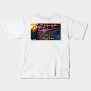 No mans sky themed welcome to the ships show Kids T-Shirt